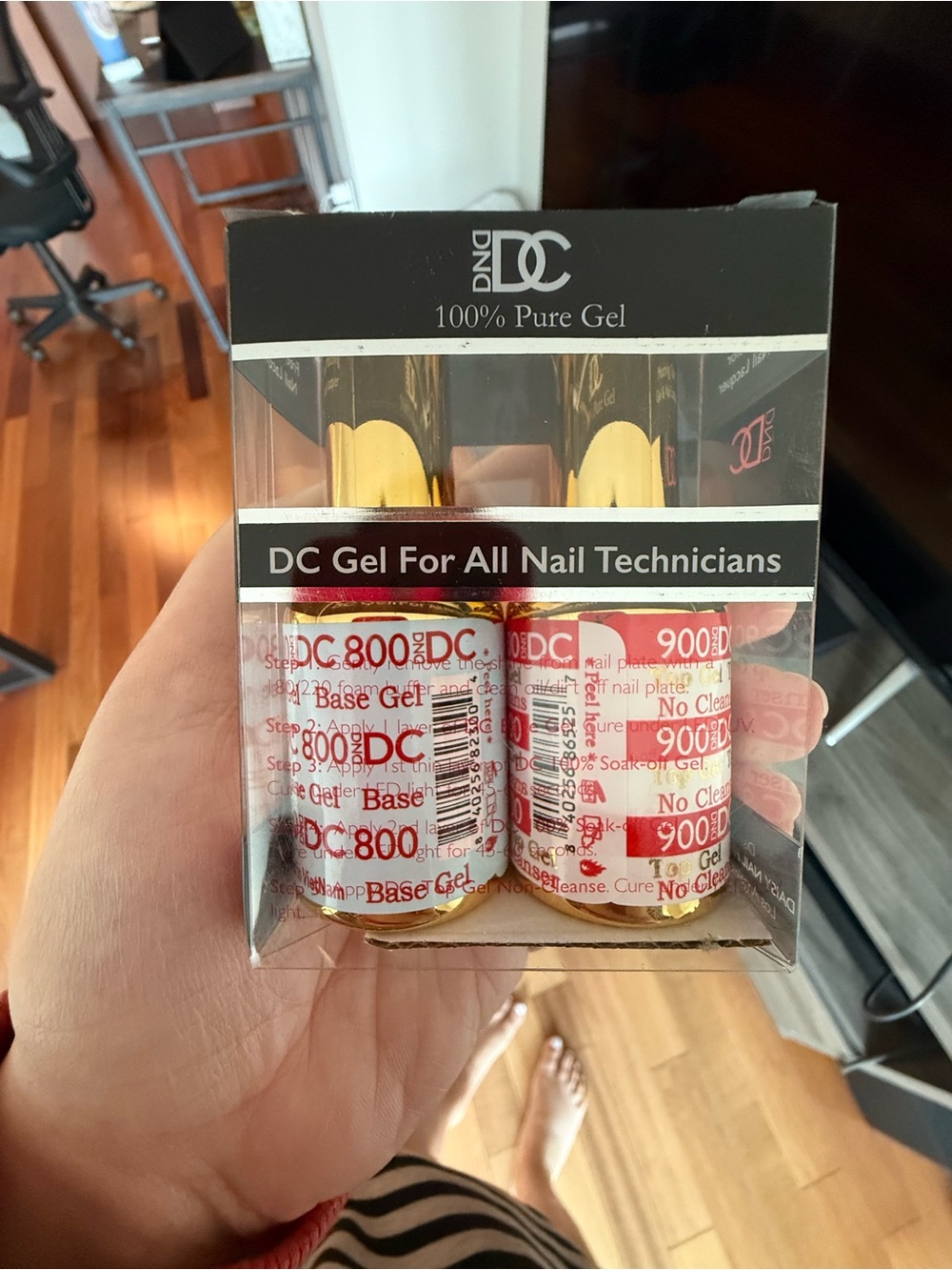 DC Gel Set Base and Top Coat